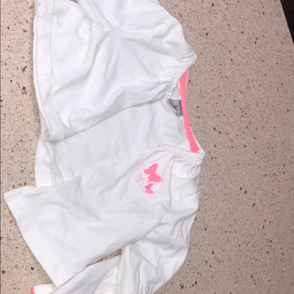 Thin white girls cardigan